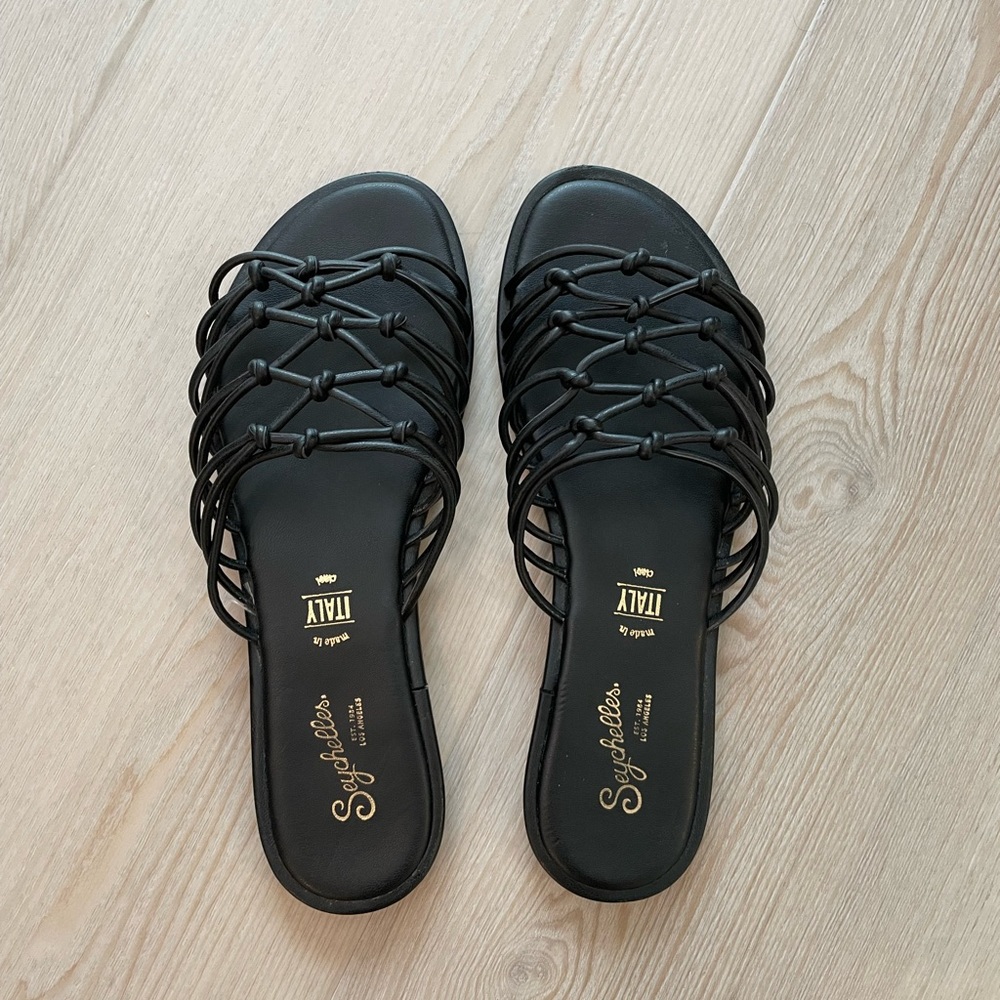 Seychelles Black Women's Sandals